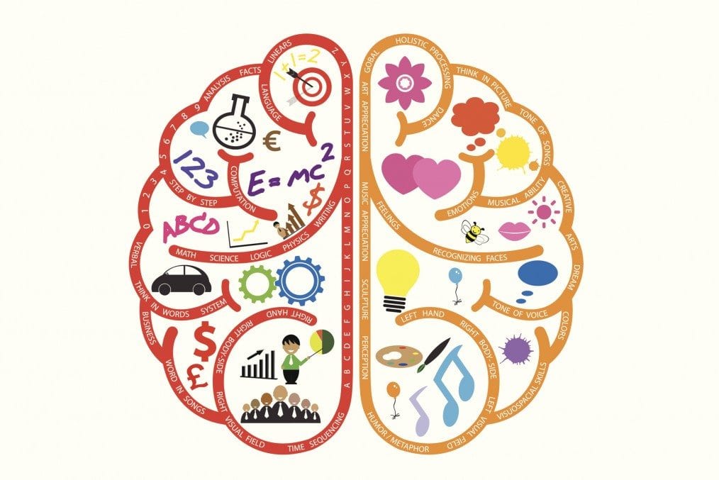 creative brain sign