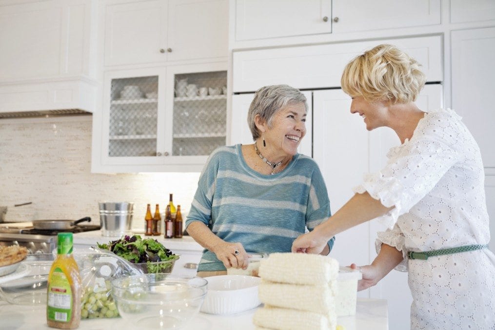 Mother and daughter-in-law
