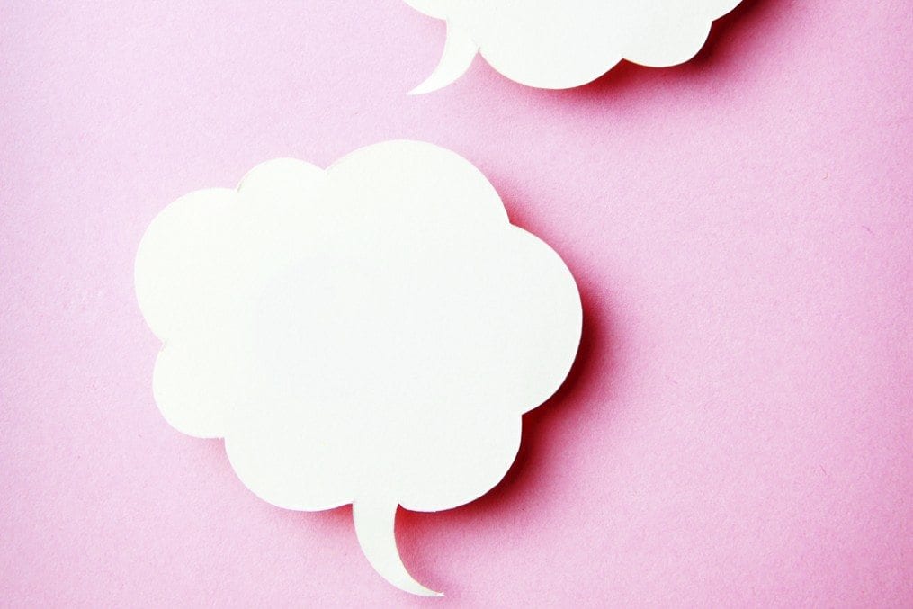 speech bubbles