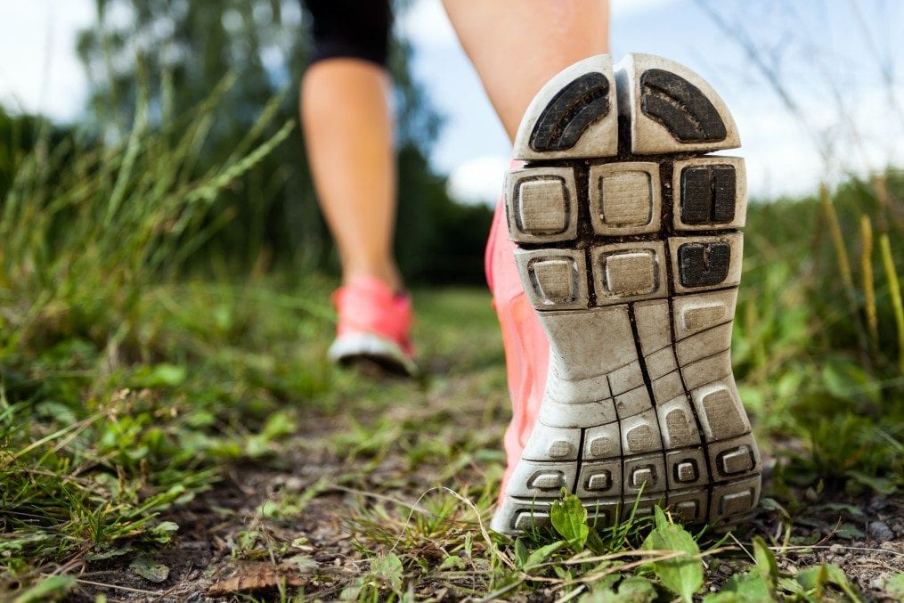 Woman running