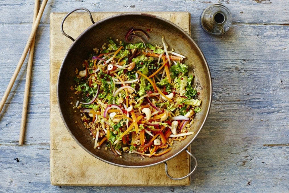 Millet and Cashew Stir-fry Recipe