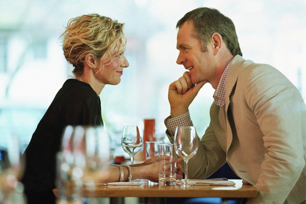 Couple on a date