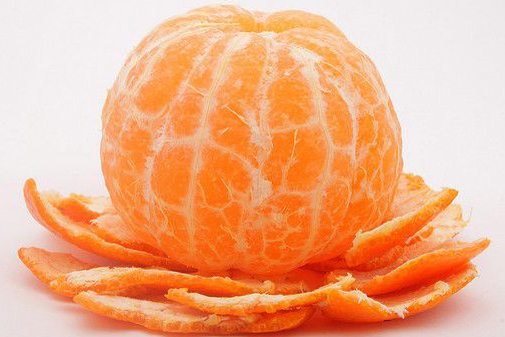 Peeled orange