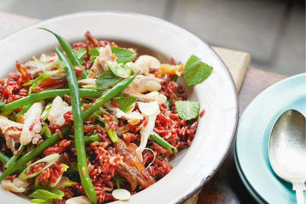 Warm Red Rice and Chicken Recipe