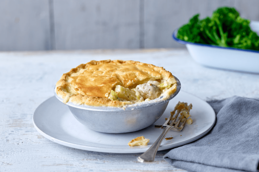 Vegan Mushroom, Leek and Parsnip Pie
